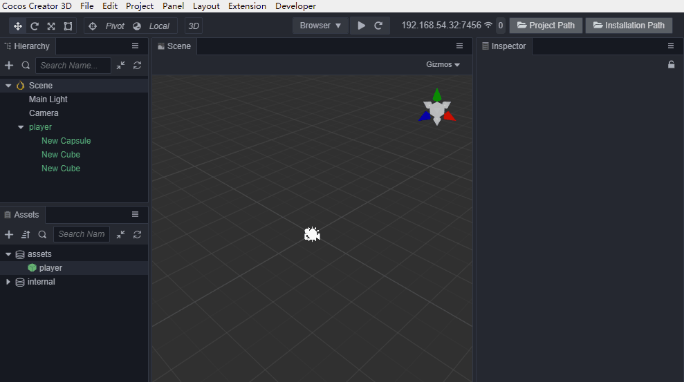 预制资源 - 《cocos creator 3d v1.0.0 用户手册》